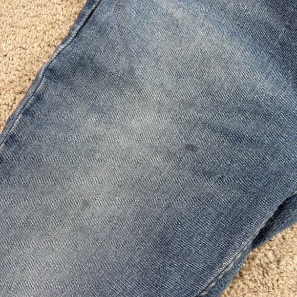 Levis 511 Jeans 33x34 Slim Fit Light Wash Blue Denim Casual Modern Everyday - Picture 5 of 9